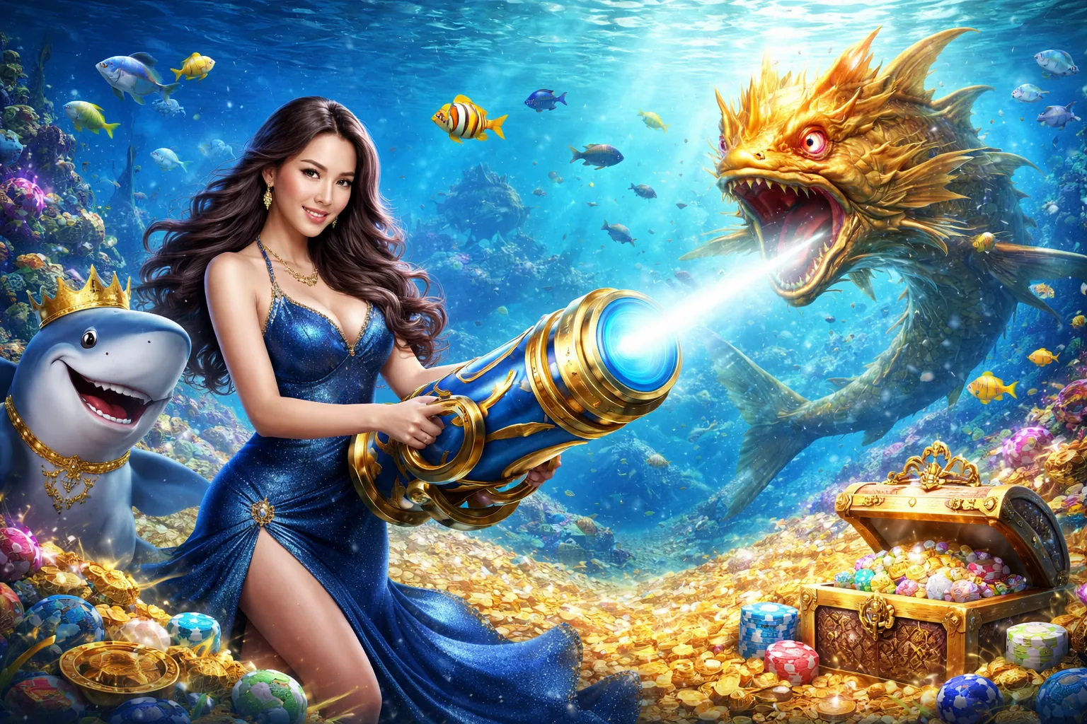 Sân chơi Bắn Cá 32win30 với đồ họa sống động